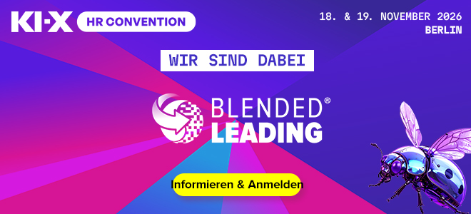 Blended Leading auf der KI-X Berlin HR